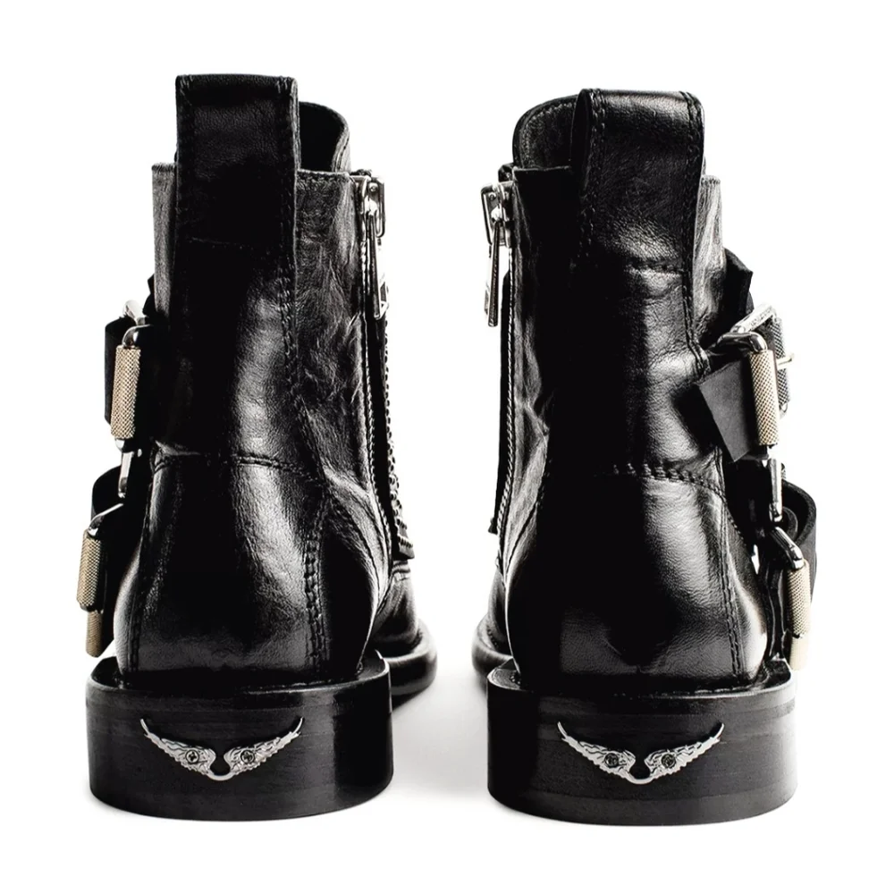 Zadig & Voltaire Studded Ankle Boots - Picture 5 of 7